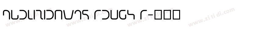 AbolitionW05 Rough R字体转换